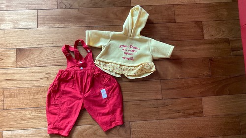 Salopette sweat poupée - sweat,